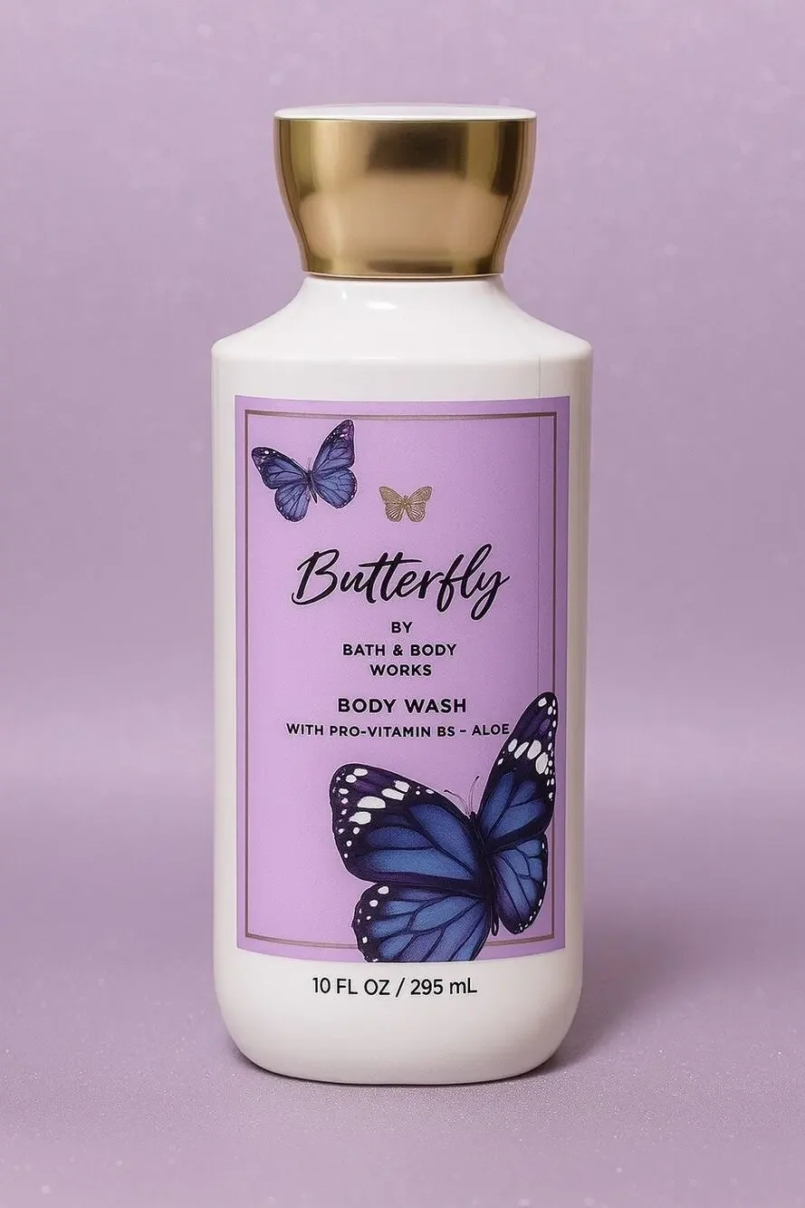 Bath & Body Works Butterfly Body Wash 10 Oz - SEALED